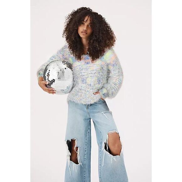 New Free People Gelato Pullover Size S - Picture 2 of 7
